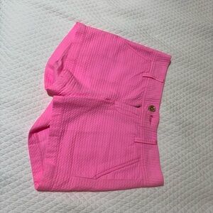 Lilly Pulitzer High Waist Pink Shorts